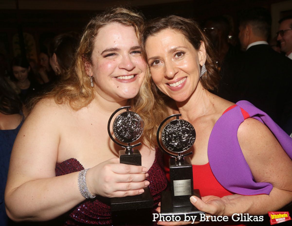 Bonnie Milligan and Miriam Silverman at 