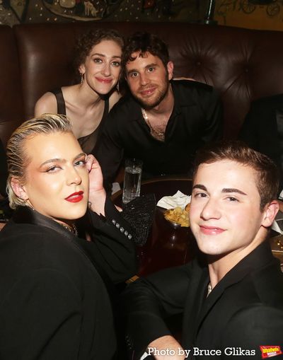 Kolton Krouse, Micaela Diamond, Ben Platt and Aydin Eyikan Photo