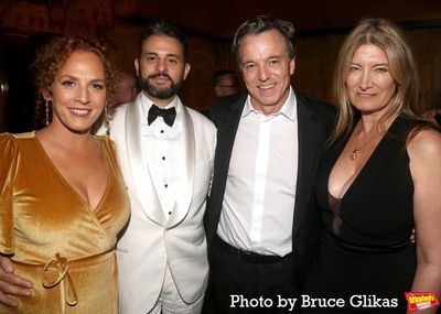 Krissy Shields, Arian Moayed, Derek McLane and Lia Vollack Photo