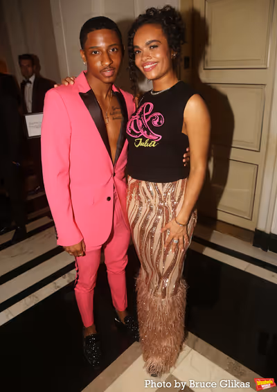 Myles Frost and Lorna Courtney Photo