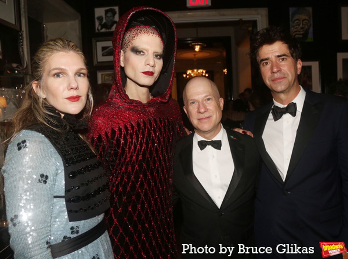  Lily Rabe, Jordan Roth, Richie Jackson and Hamish Linklater at 
