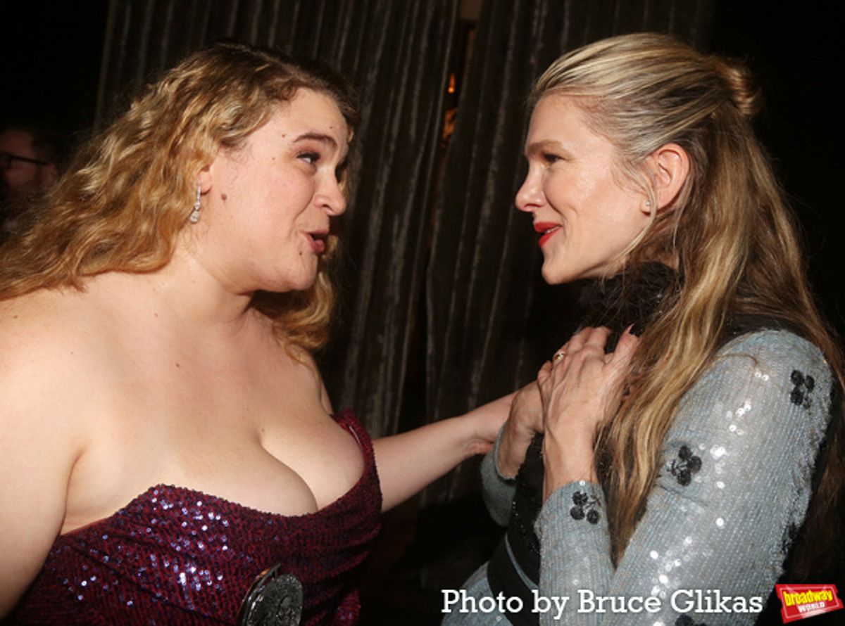 Bonnie Milligan and Lily Rabe at 
