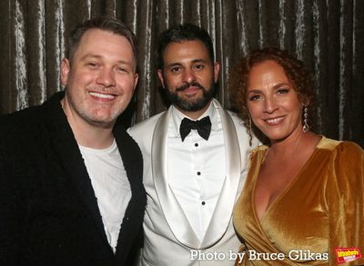 Michael Arden, Arian Moayed and Krissy Shields  Photo