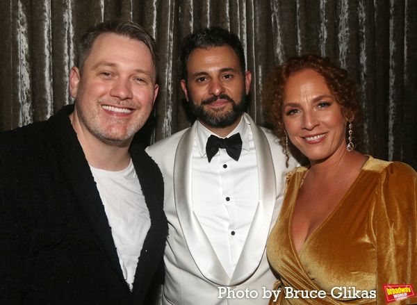 Michael Arden, Arian Moayed and Krissy Shields  Photo