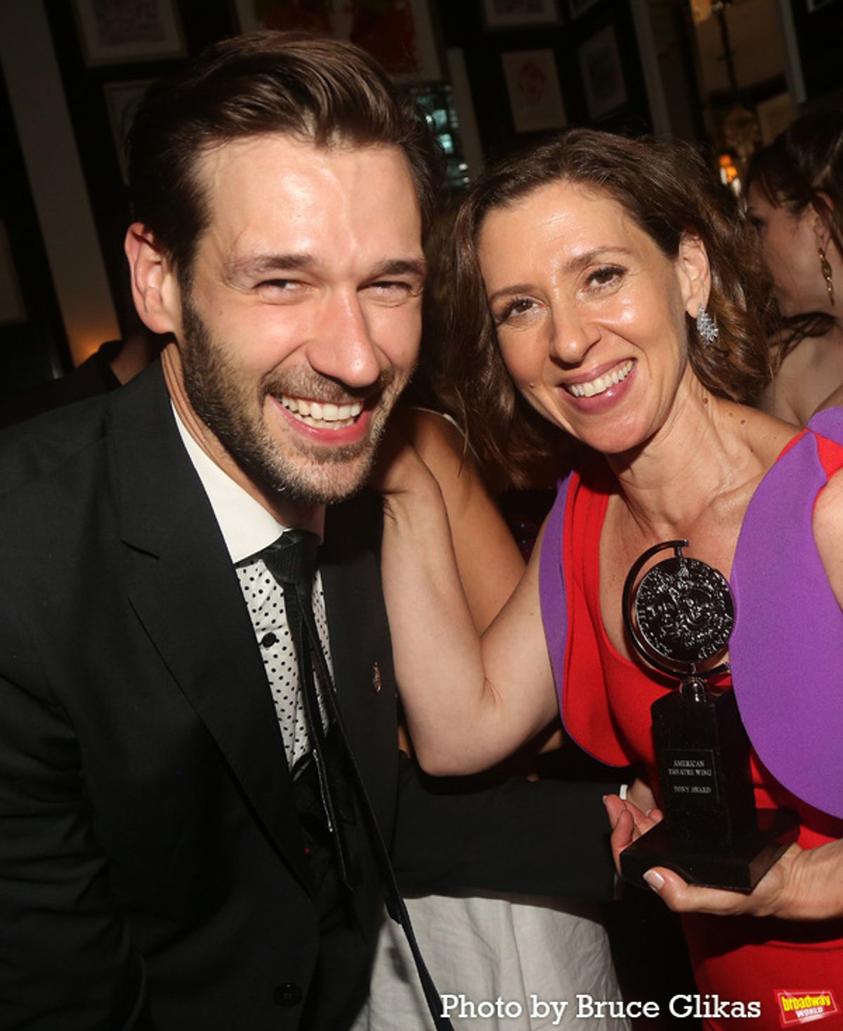 John Behlmann and Miriam Silverman at 