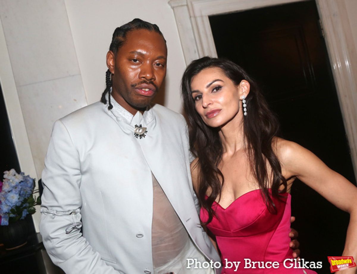 Jeremy O. Harris and Martyna Majok at 