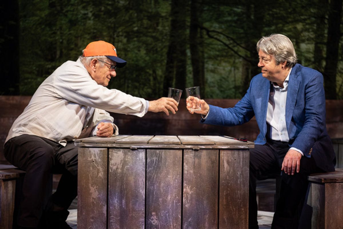 Ian McKellen and Roger Allam at 
