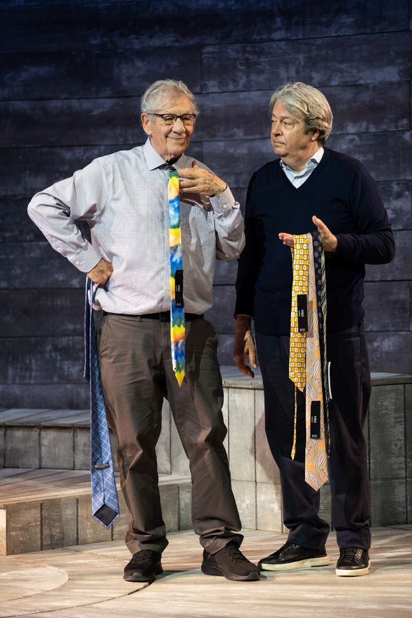Ian McKellen and Roger Allam Photo