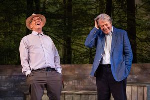 Ian McKellen and Roger Allam @ BroadwayWorld Ian McKellen and Roger Allam Photo