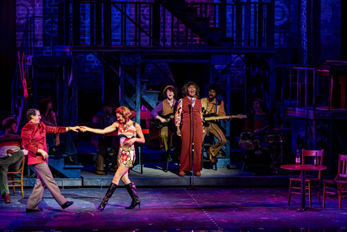 Jarrod Spector, Jackie Burns, Spencer Davis Milford, Sandie Lee, Shawn Bowers at 