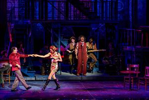 Jarrod Spector, Jackie Burns, Spencer Davis Milford, Sandie Lee, Shawn Bowers Photo