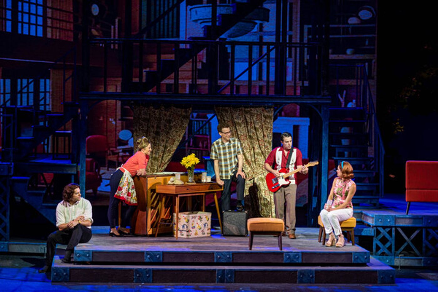 Photos: See Sara Sheperd, Jackie Burns, Jarrod Spector & More in BEAUTIFUL: THE CAROLE KING MUSICAL At The Muny  Image