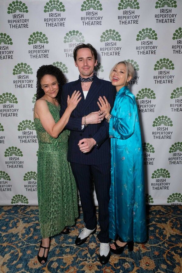 Amber Gray, Reeve Carney, and Eva Noblezada Photo