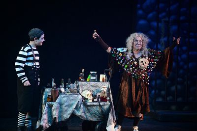 Leo James Covitz (Pugsley) and Cheryl Stern Photo