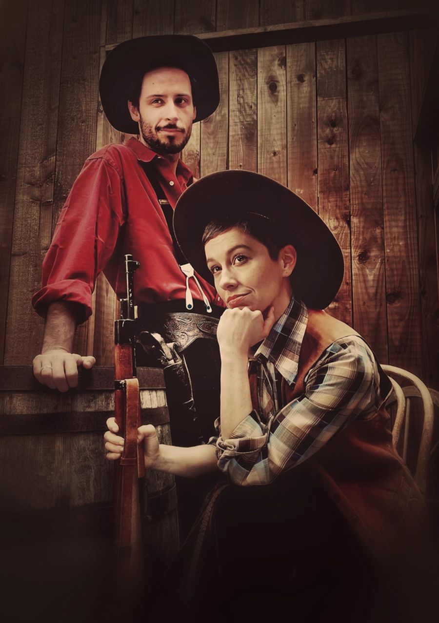 Photo: First Look at SuRie and Charlie McCullagh in ANNIE GET YOUR GUN at the Lavender Theatre Image