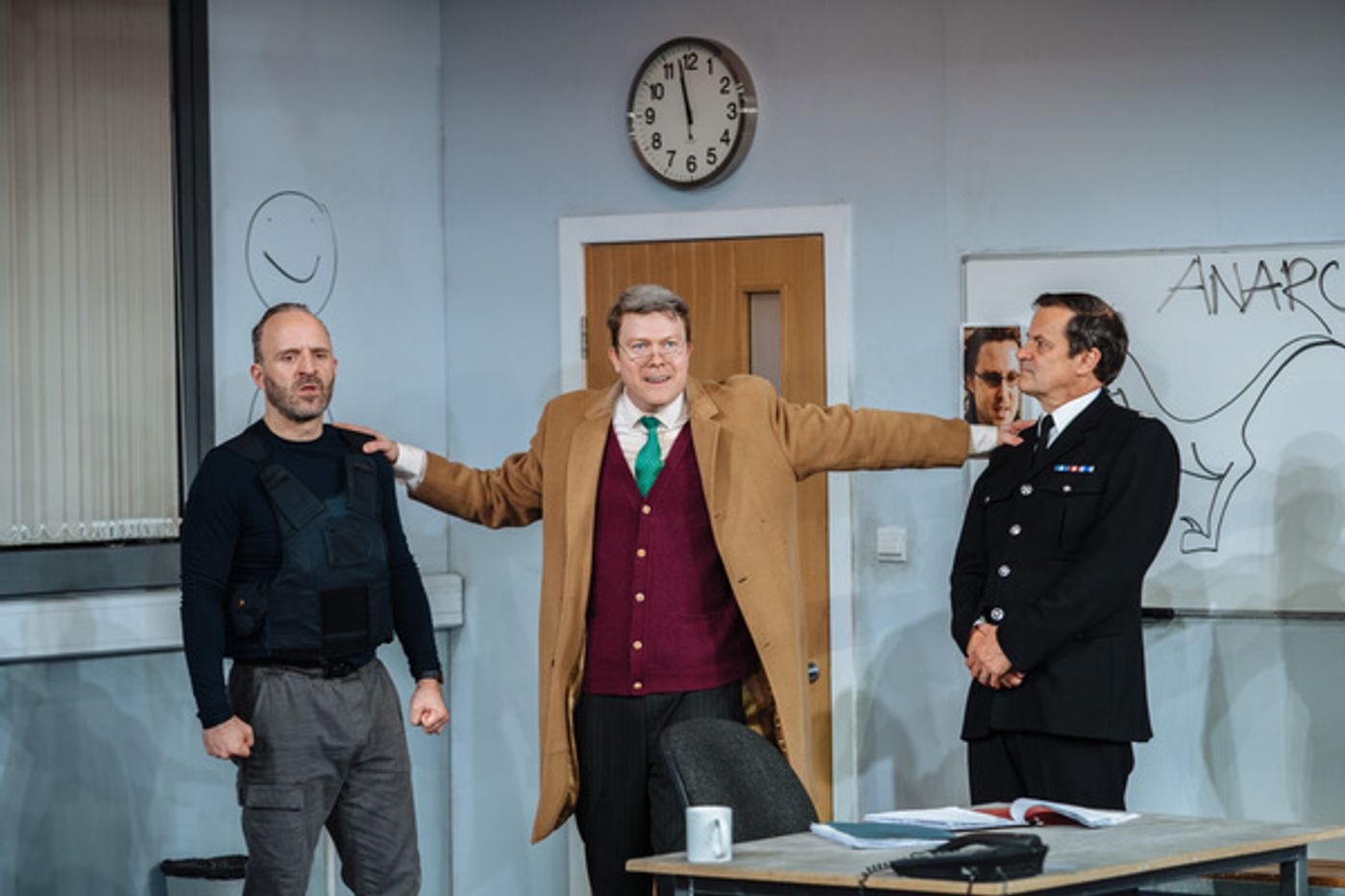 Photos: First Look at the West End Transfer of ACCIDENTAL DEATH OF AN ANARCHIST  Image