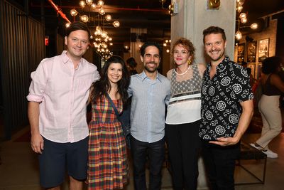 Chris Sullivan, Ileana Ferreras, Alex Lacamoire, Kate Sullivan and Andrew Bancroft Photo