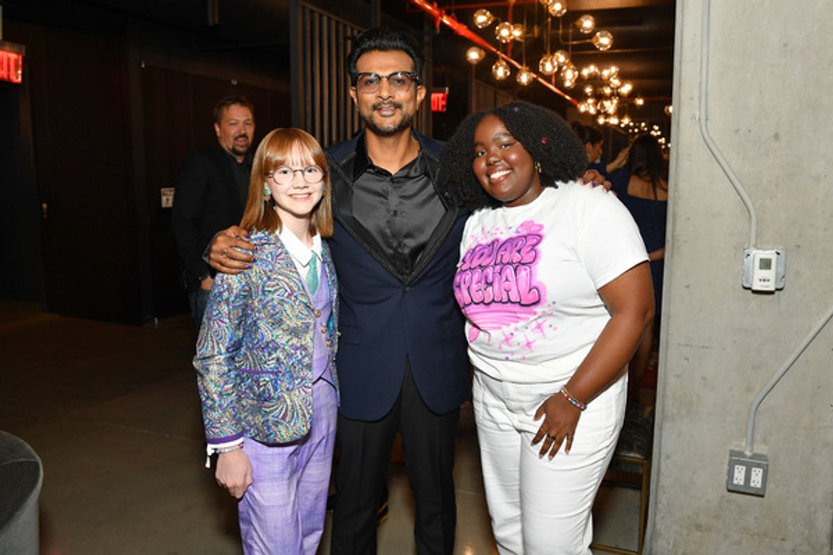 Piper Wallace, Utkarsh Ambudkar and Kayla Njeri at 