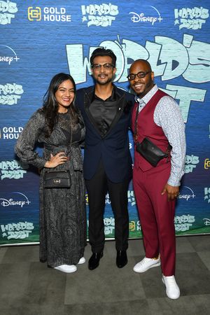 Raashi Kulkarni, Utkarsh Ambudkar and Jongnic Bontemps Photo