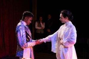 J?Quan Malik Jones and Alison Russo @ BroadwayWorld J?Quan Malik Jones and Alison Russo Photo