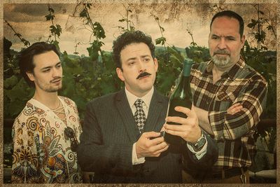 L-R: Will Riddle as Bo Barrett, Louis Pardo as Steven Spurrier & T.J. Mannix as Jim B Photo