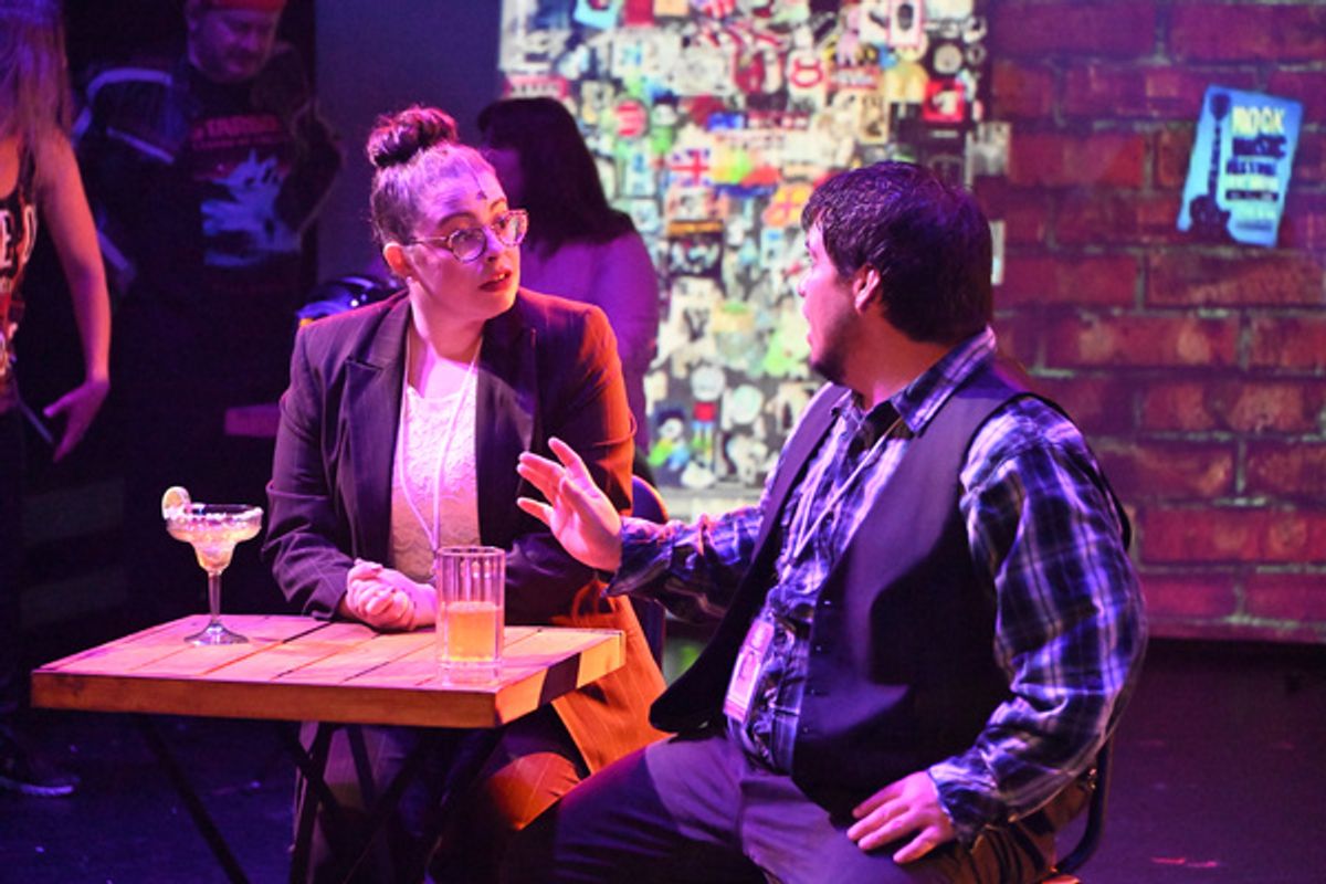 Rebecca Miller and Robert L. Escamilla at 