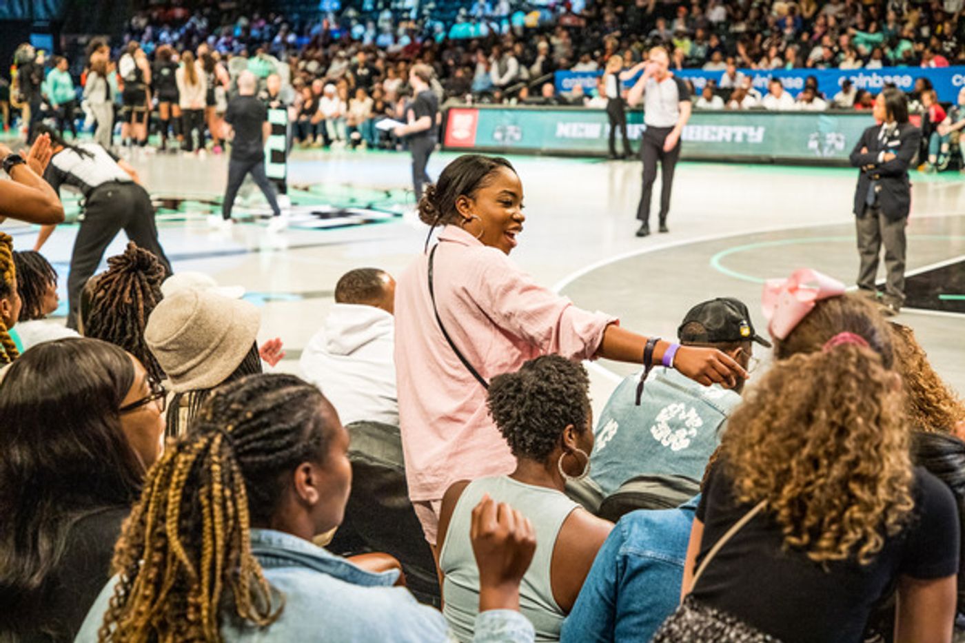 Photos: FLEX Team Takes a Field Trip to a NY Liberty Game Photos: FLEX Team Takes a Field Trip to a NY Liberty Game Image