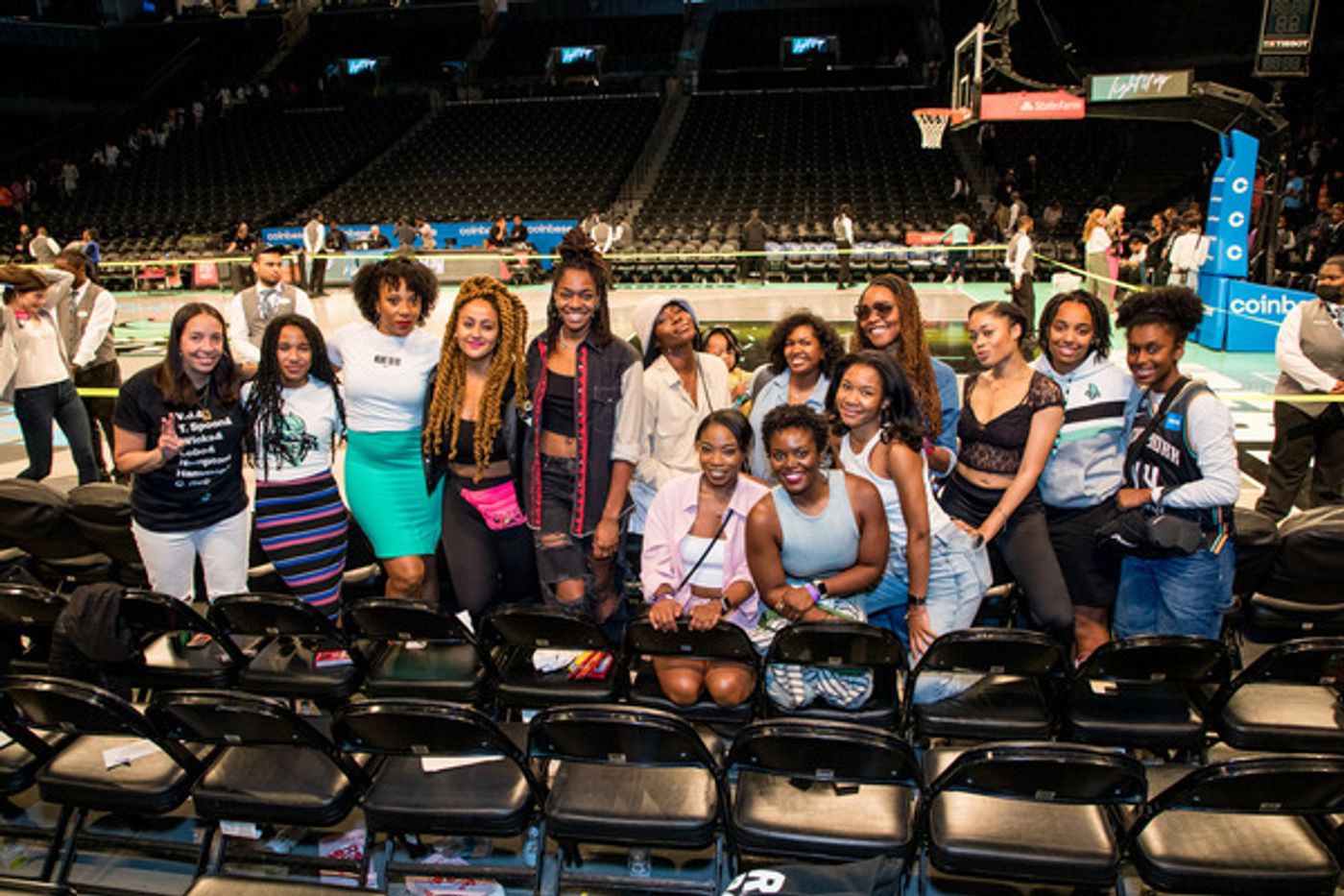 Photos: FLEX Team Takes a Field Trip to a NY Liberty Game Photos: FLEX Team Takes a Field Trip to a NY Liberty Game Image