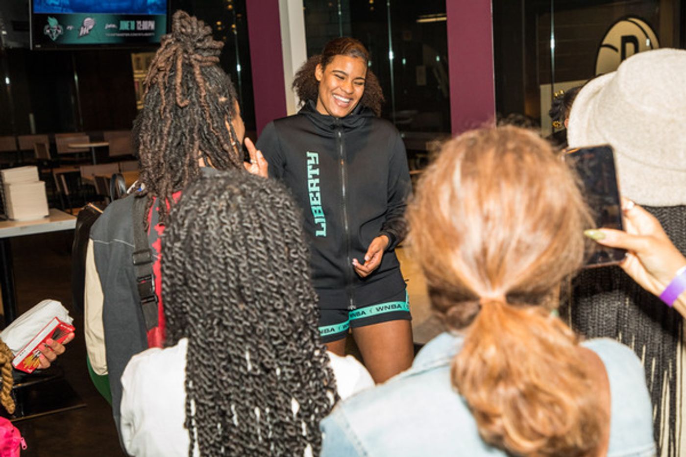 Photos: FLEX Team Takes a Field Trip to a NY Liberty Game Photos: FLEX Team Takes a Field Trip to a NY Liberty Game Image