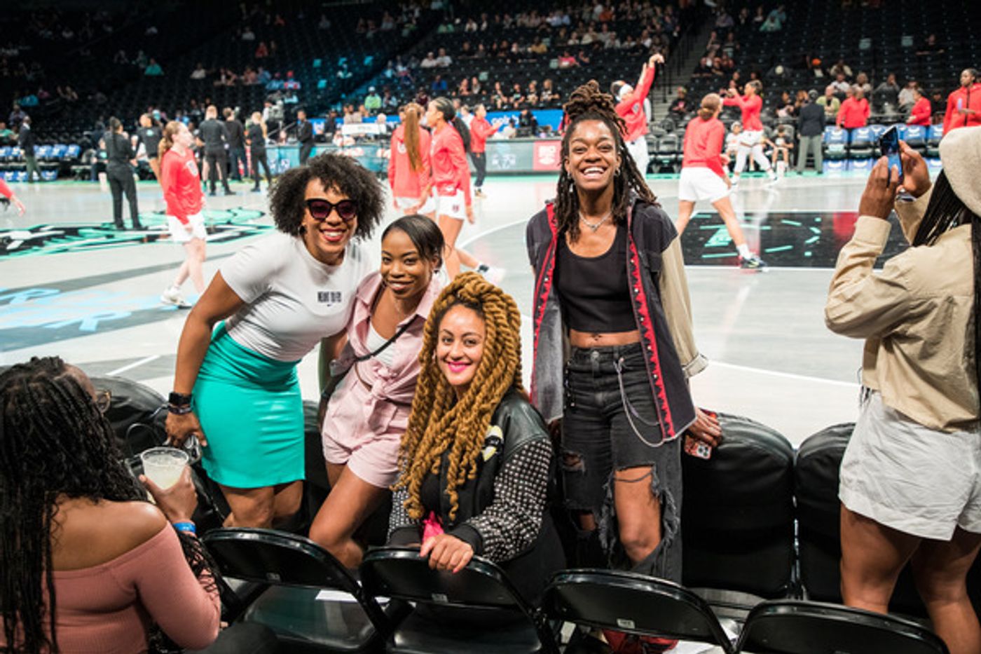 Photos: FLEX Team Takes a Field Trip to a NY Liberty Game Photos: FLEX Team Takes a Field Trip to a NY Liberty Game Image