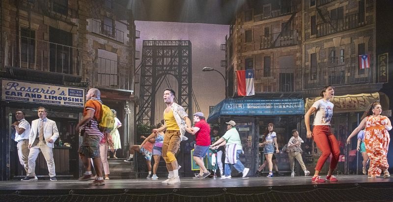 Venezuelan-Costa Rican PERFORMER, OSCAR ANTONIO RODRIGUEZ, in the new production of IN THE HEIGHTS at the Pennsylvania Shakespeare Festival  Image