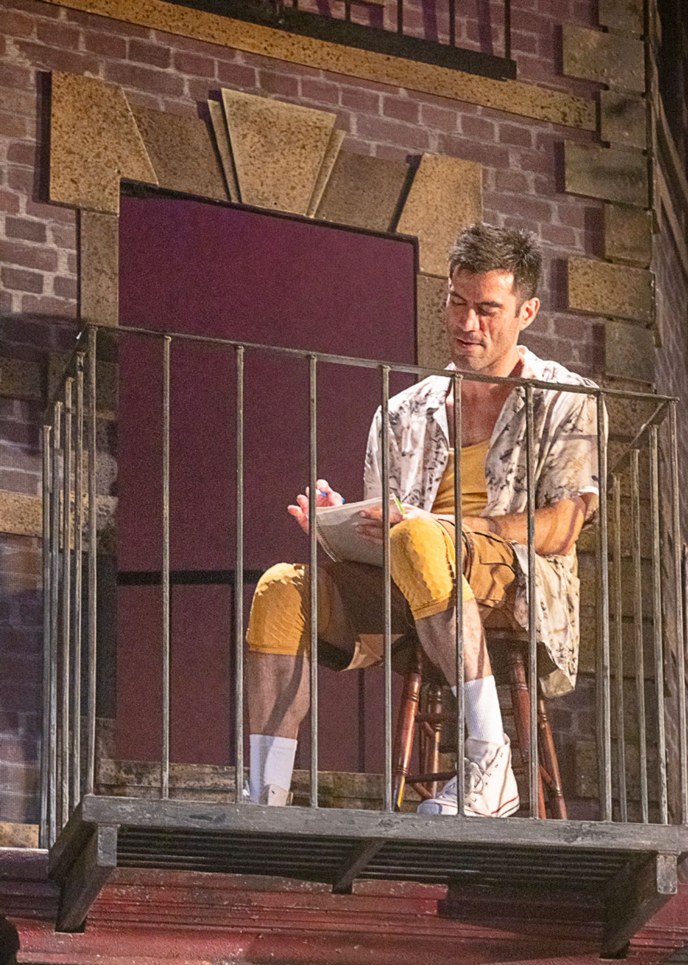 Venezuelan-Costa Rican PERFORMER, OSCAR ANTONIO RODRIGUEZ, in the new production of IN THE HEIGHTS at the Pennsylvania Shakespeare Festival  Image