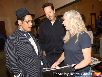 Producing Creative Director/Co-Set Designer Clint Ramos, Choreographer Parker Esse an Photo