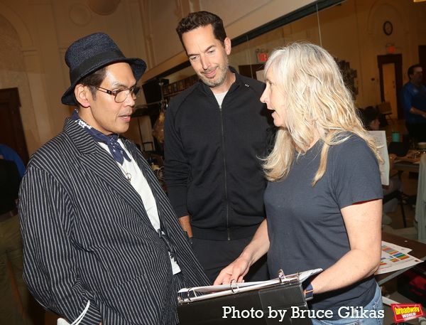 Producing Creative Director/Co-Set Designer Clint Ramos, Choreographer Parker Esse an Photo