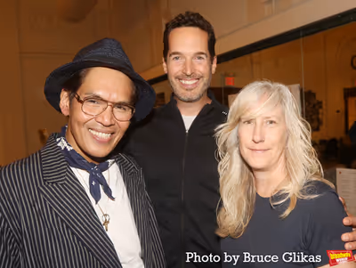 Producing Creative Director/Co-Set Designer Clint Ramos, Choreographer Parker Esse an Photo