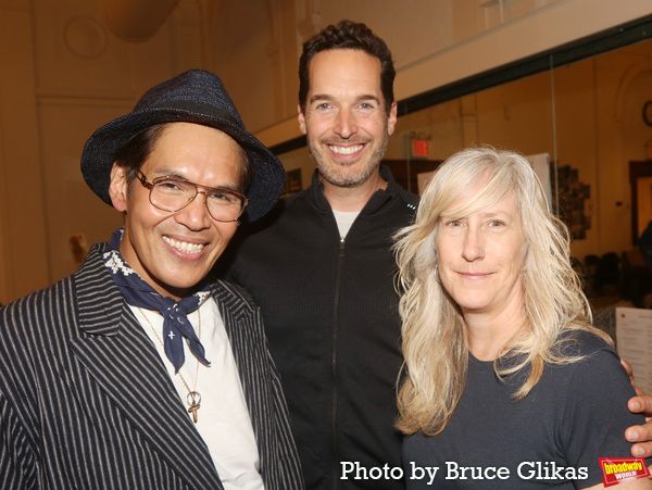 Producing Creative Director/Co-Set Designer Clint Ramos, Choreographer Parker Esse an Photo