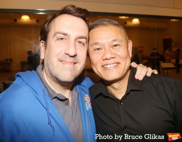 Guest Music Director Rob Berman and Director Chay Yew  Photo
