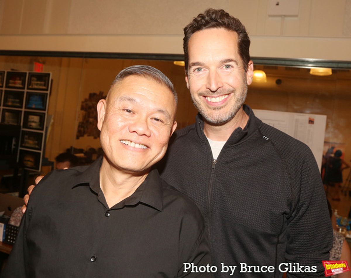 Director Chay Yew and Choreographer Parker Esse  at 