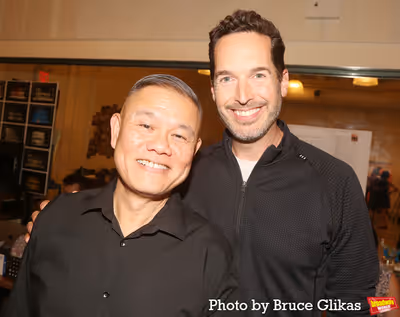 Director Chay Yew and Choreographer Parker Esse  Photo