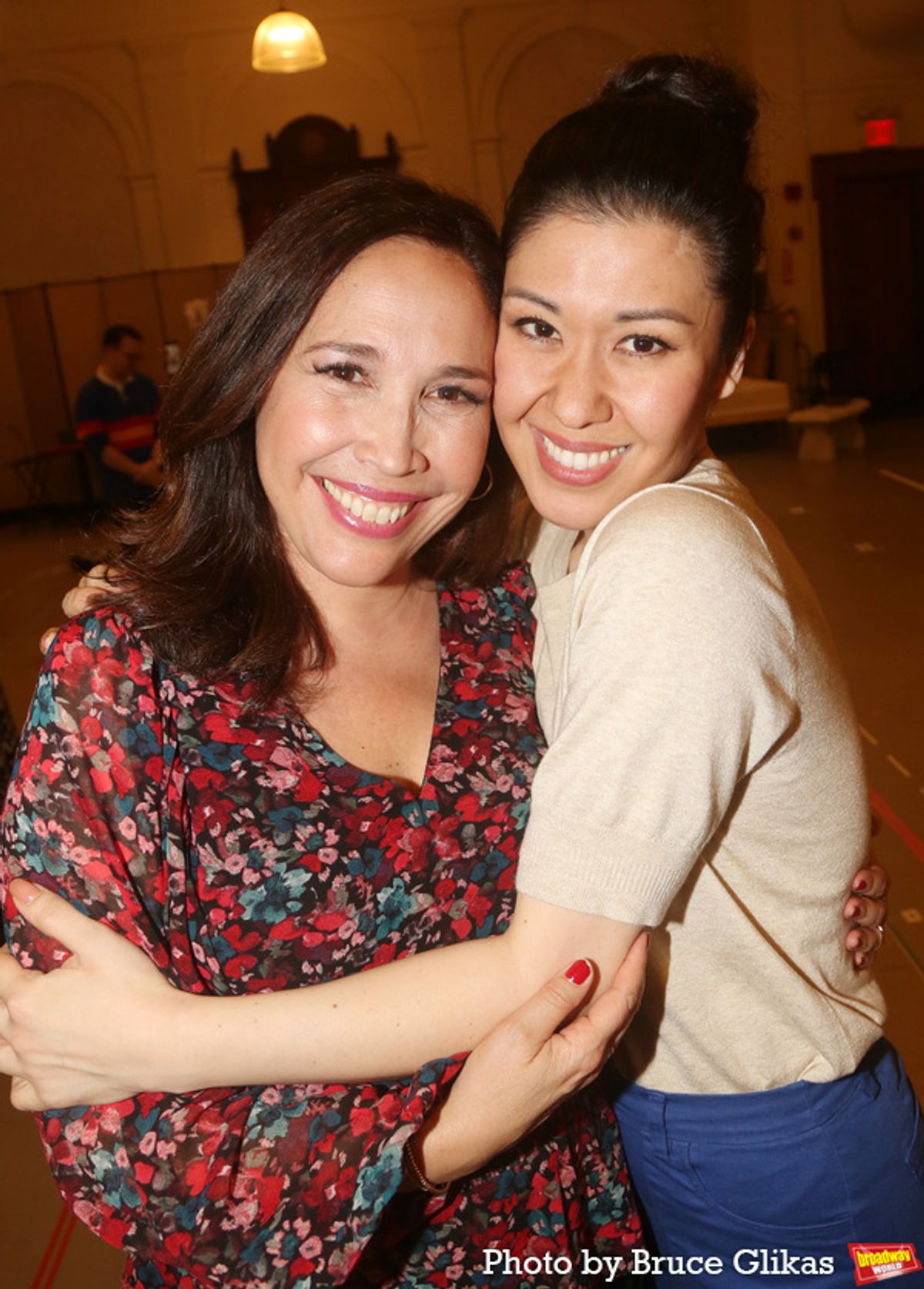 Andrea Burns and Ruthie Ann Miles at 