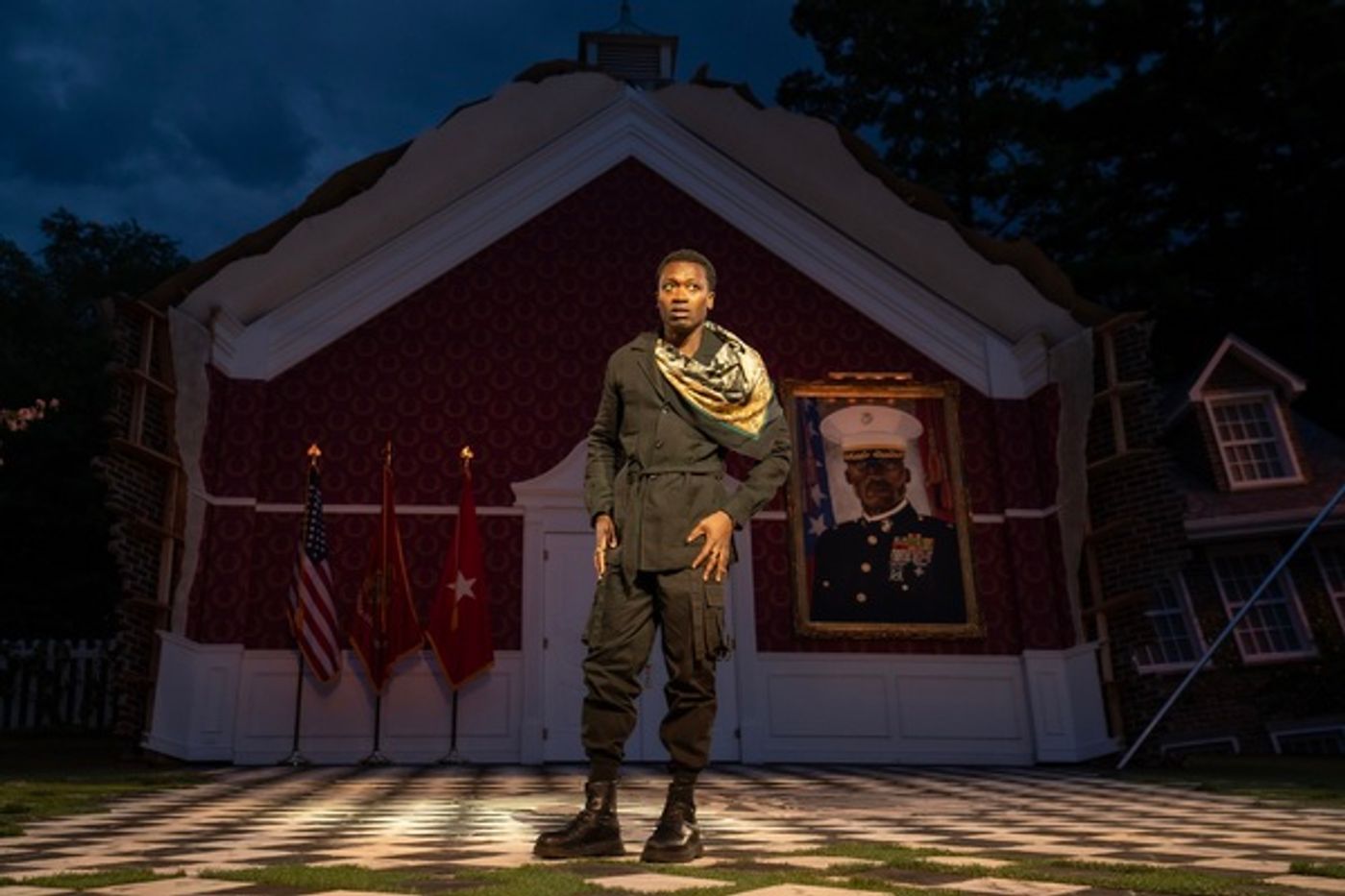 Photos: First Look at Ato Blankson-Wood & More in HAMLET at Free Shakespeare in the Park  Image