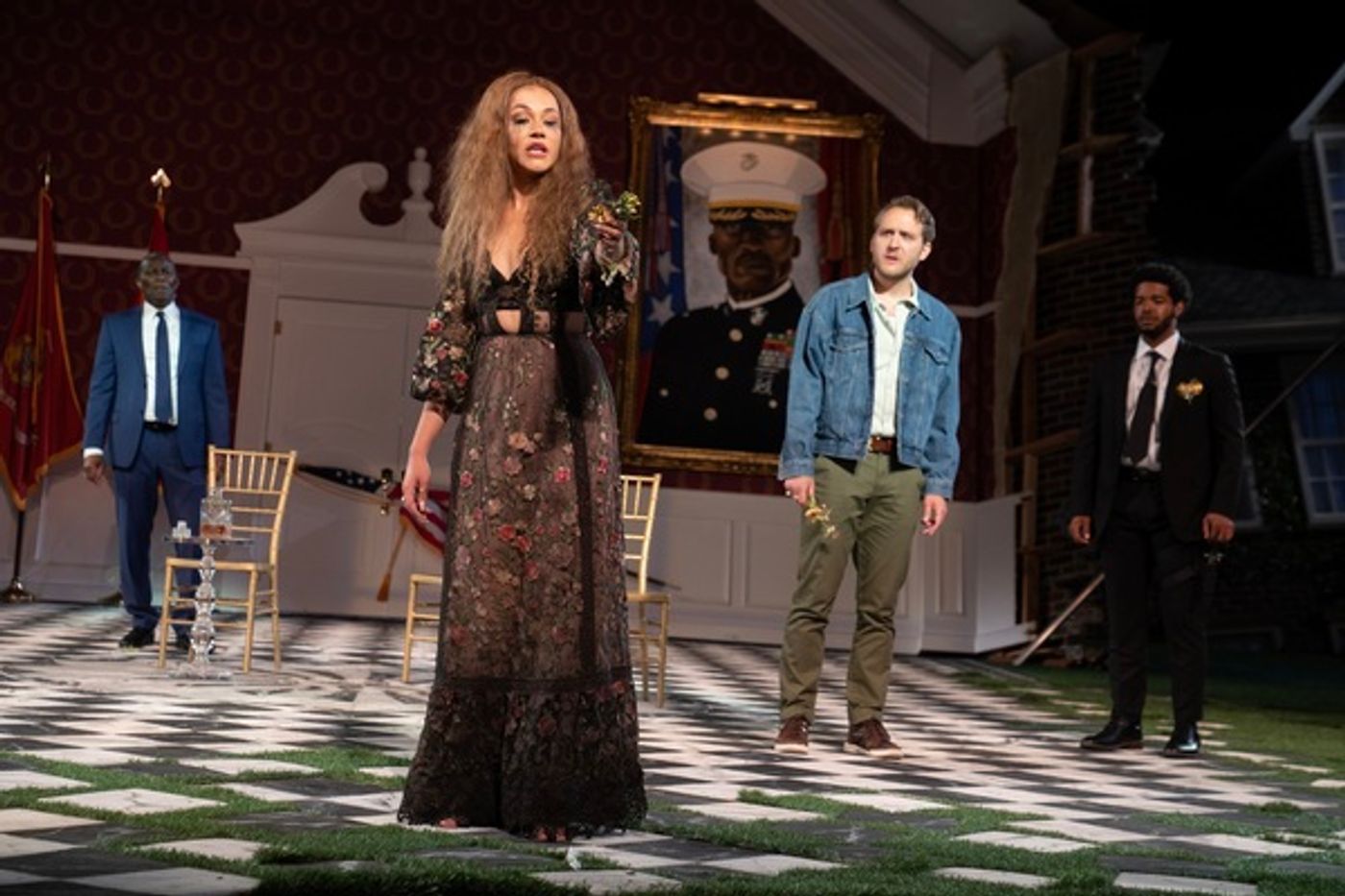 Photos: First Look at Ato Blankson-Wood & More in HAMLET at Free Shakespeare in the Park  Image
