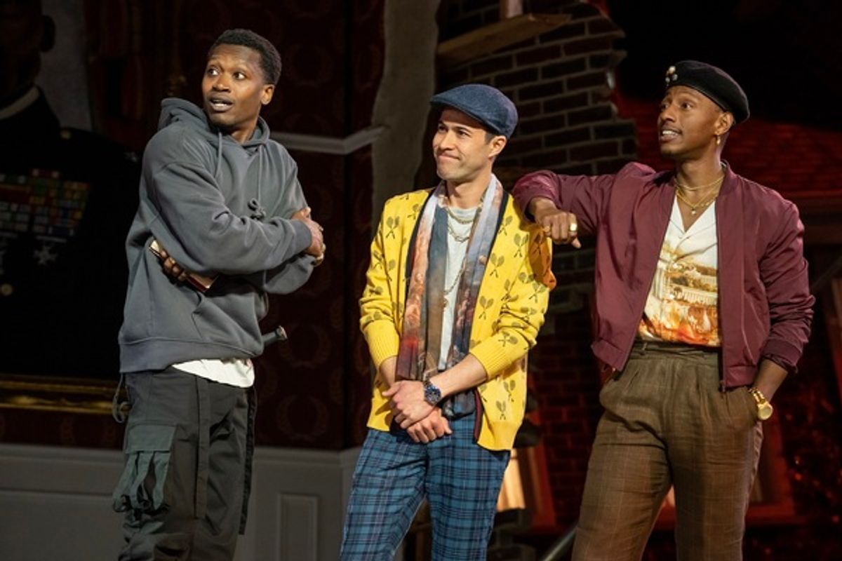 Ato Blankson-Wood, Mitchell Winter, and Brandon Gill  at 