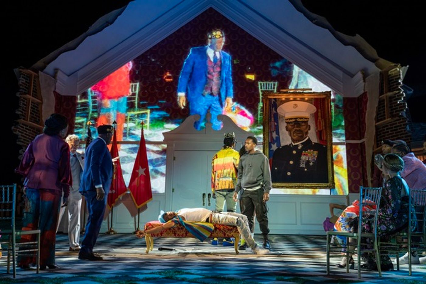 Photos: First Look at Ato Blankson-Wood & More in HAMLET at Free Shakespeare in the Park  Image