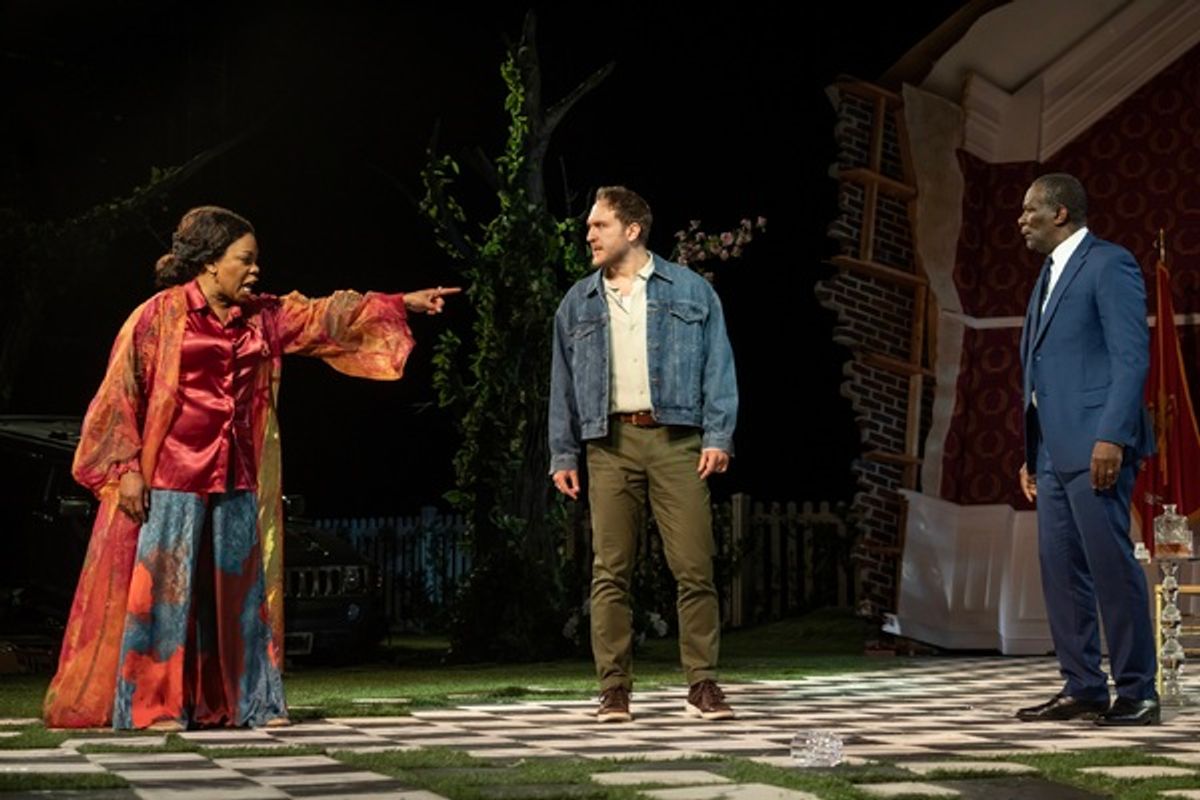 Lorraine Toussaint, Nick Rehberger, and John Douglas Thompson  at 