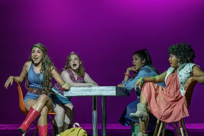 Jaeden Riley Juarez* as Ariel Moore, Ana Kusenberger as Urleen, Isabella Grace Cerver Photo