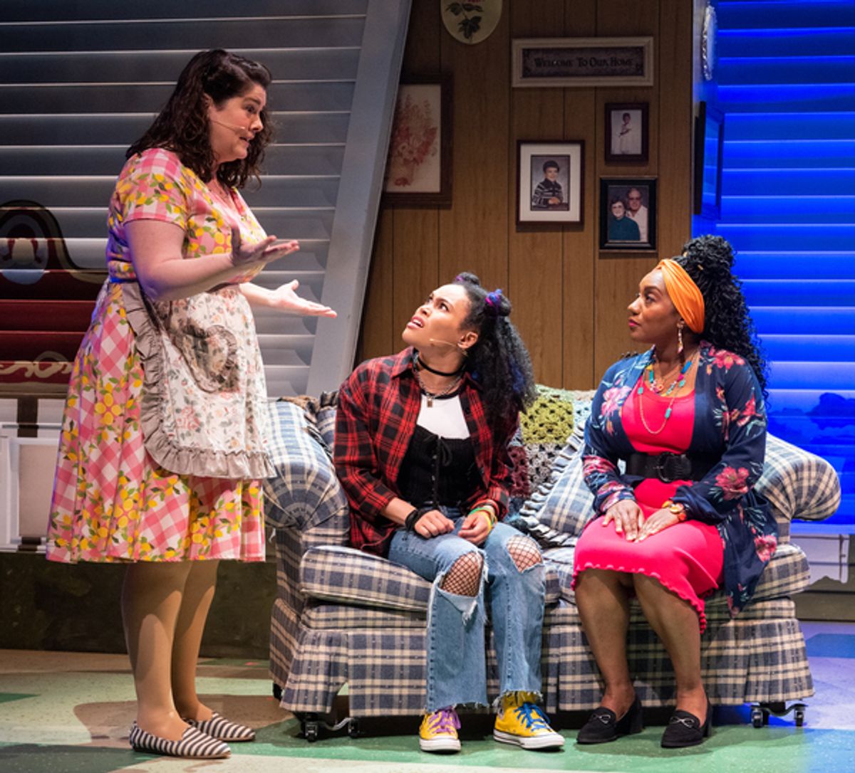 Lauren Elder, Brittany Nicole Williams, Badia Farha
 at 