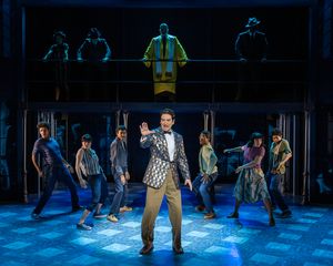 Constantine Maroulis and the cast @ BroadwayWorld Constantine Maroulis and the cast Photo