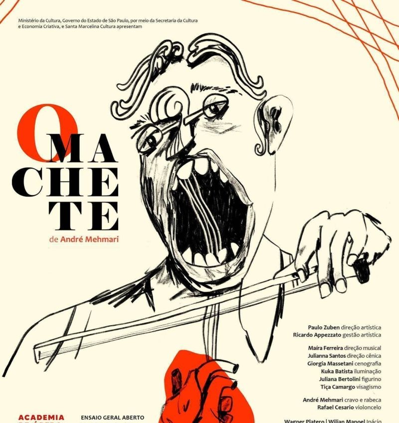 Based on a Short Story by Machado De Assis, Opera O MACHETE Opens at Theatro Sao Pedro  Image