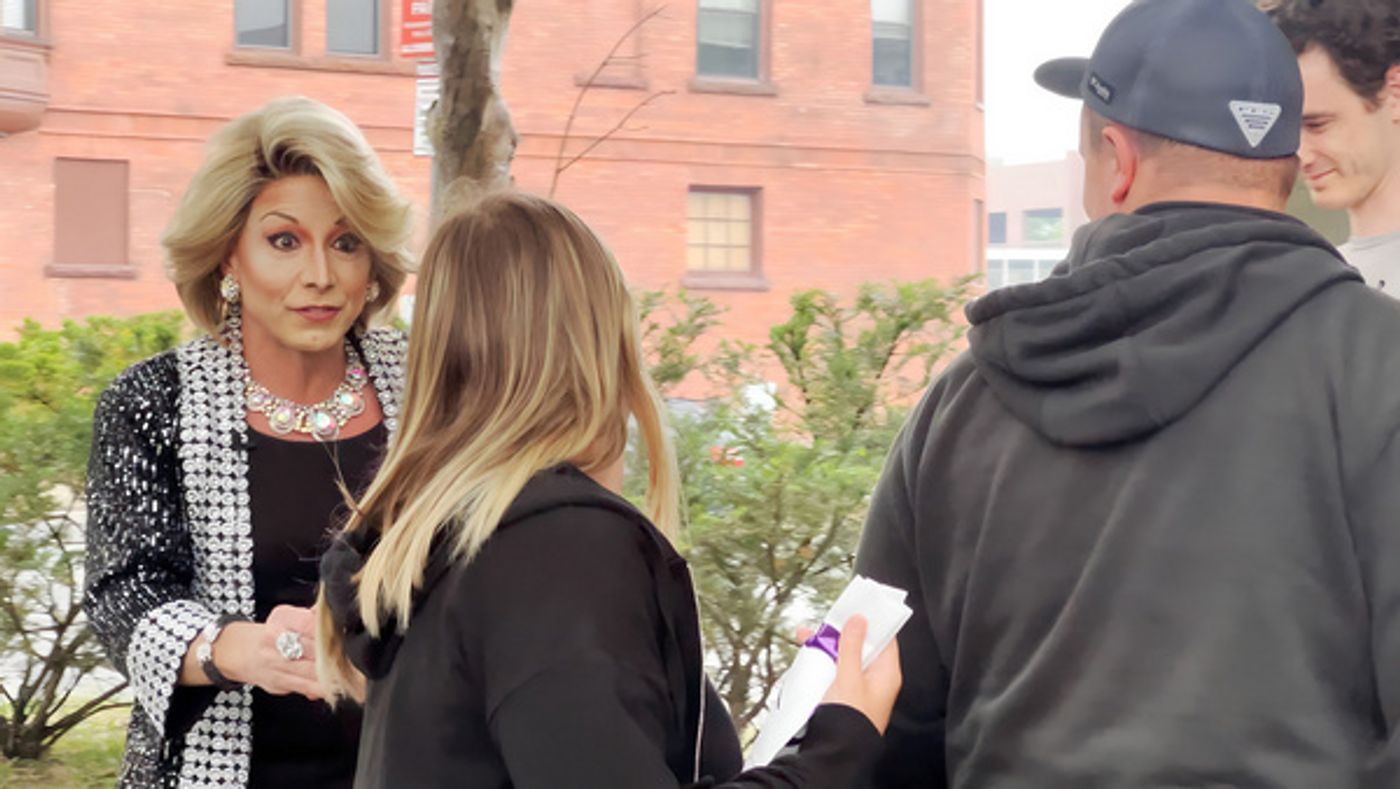 Photos: First Look at Joe Posa as Joan Rivers in THE B**CH IS BACK FOR HER 90TH BIRTHDAY  Image